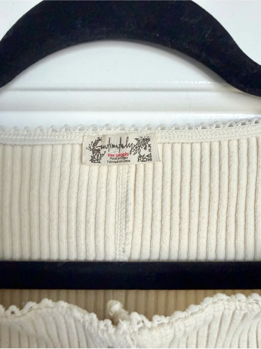FP Free People Most Wanted Cardi Ivory Cream Medium